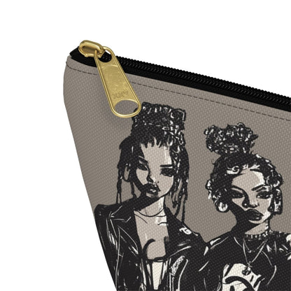 Goth Girls T - Bottom Pouch - Afrocentric Art by The Trini Gee