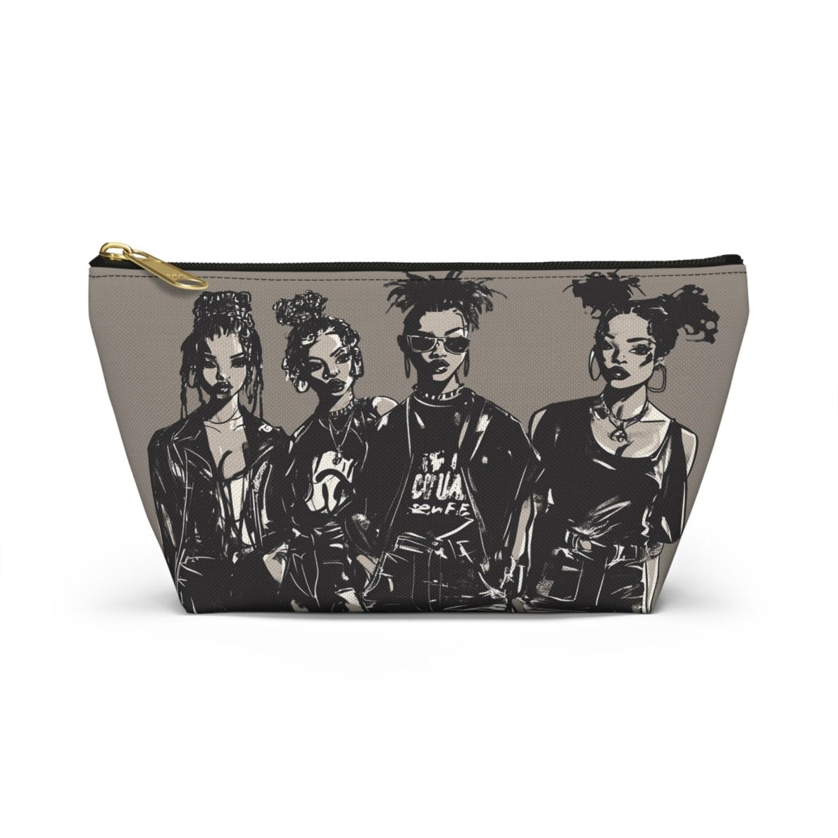 Goth Girls T - Bottom Pouch - Afrocentric Art by The Trini Gee