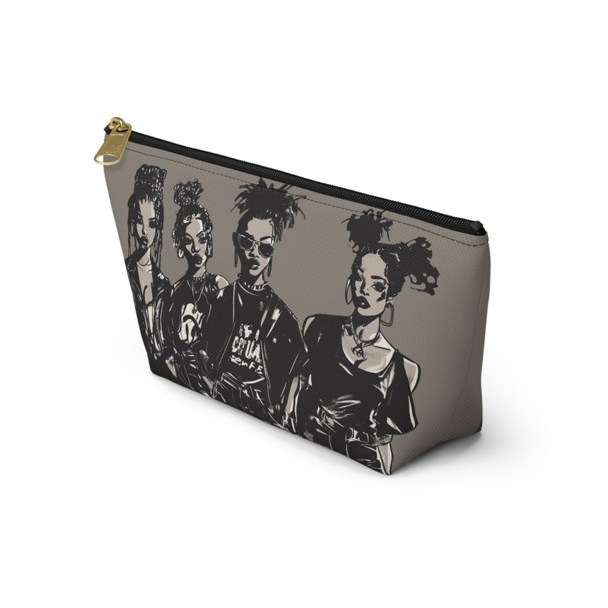 Goth Girls T - Bottom Pouch - Afrocentric Art by The Trini Gee