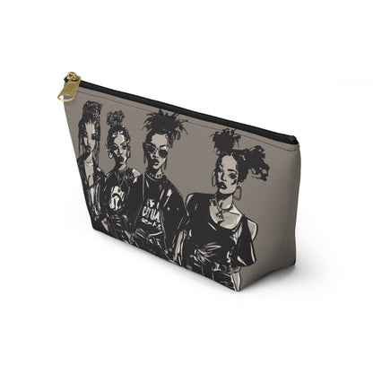 Goth Girls T - Bottom Pouch - Afrocentric Art by The Trini Gee