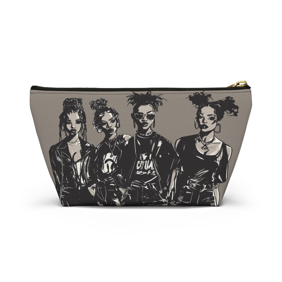 Goth Girls T - Bottom Pouch - Afrocentric Art by The Trini Gee