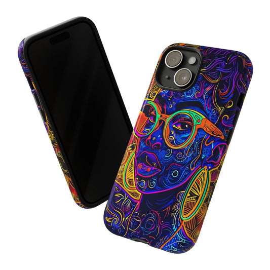 Graffiti Doodles Phone Case - Afrocentric Art by The Trini Gee