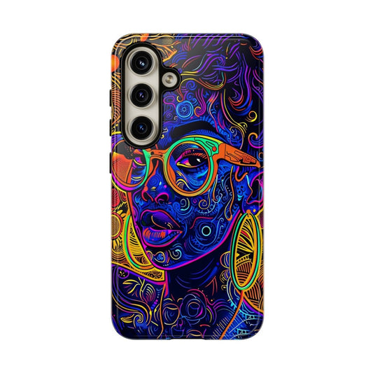 Graffiti Doodles Phone Case - Afrocentric Art by The Trini Gee