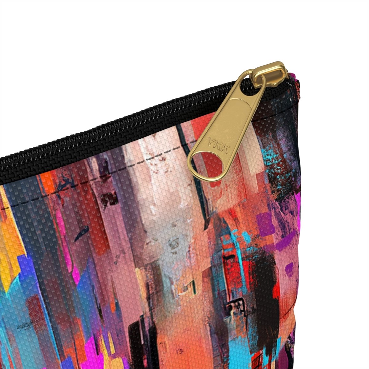Graffiti Walk Accessory Pouch - Afrocentric Art by The Trini Gee