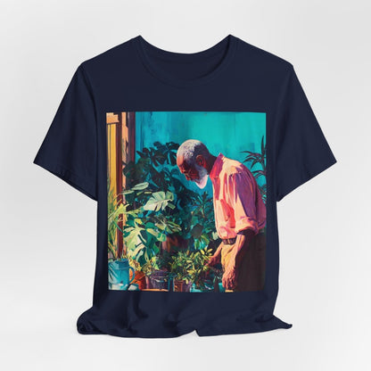 Grandpa Garden Shirt - Afrocentric Art by The Trini Gee