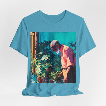 Grandpa Garden Shirt - Afrocentric Art by The Trini Gee