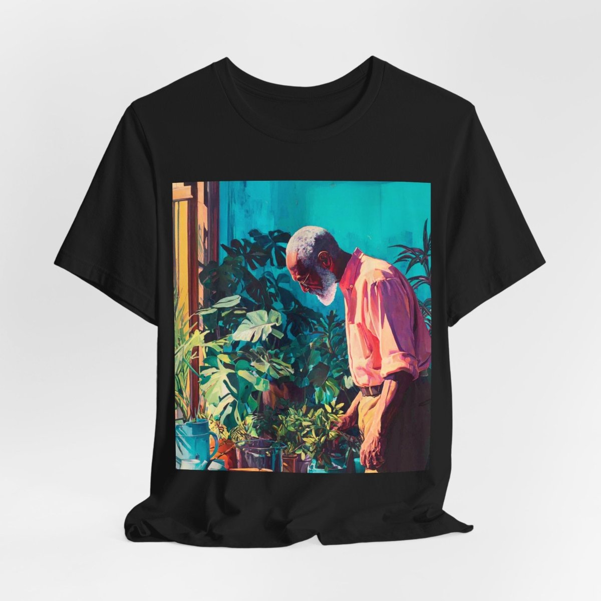 Grandpa Garden Shirt - Afrocentric Art by The Trini Gee