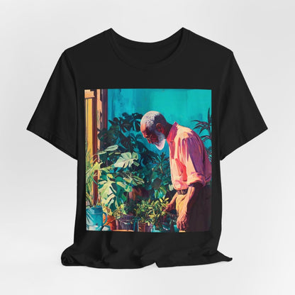Grandpa Garden Shirt - Afrocentric Art by The Trini Gee