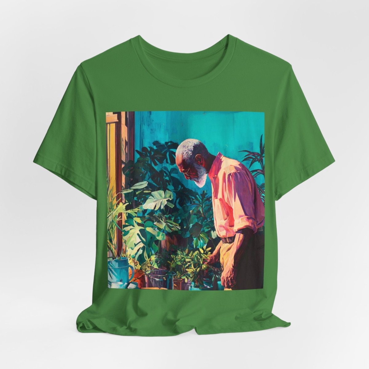 Grandpa Garden Shirt - Afrocentric Art by The Trini Gee