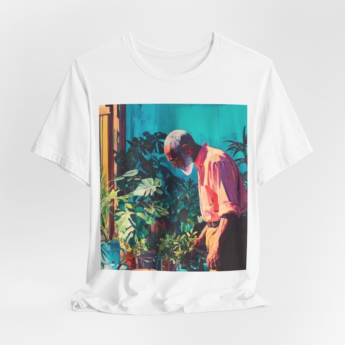 Grandpa Garden Shirt - Afrocentric Art by The Trini Gee