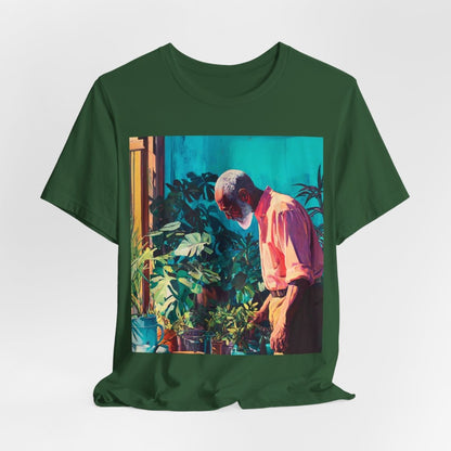 Grandpa Garden Shirt - Afrocentric Art by The Trini Gee