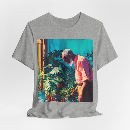 Grandpa Garden Shirt - Afrocentric Art by The Trini Gee