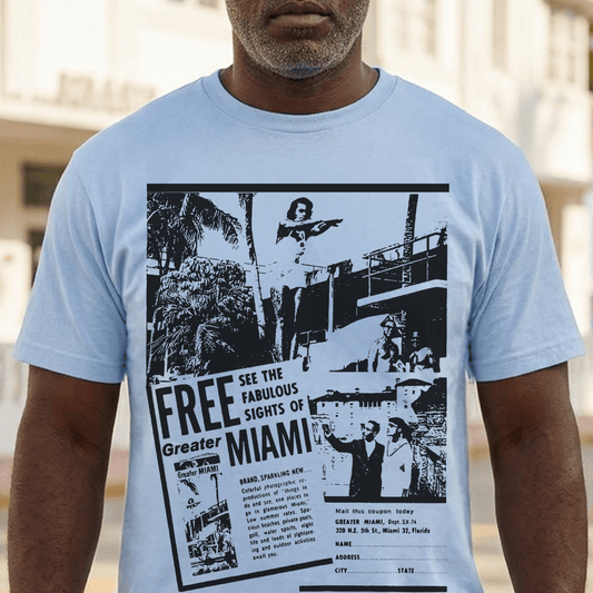 Greater Miami Tourism Shirt - Afrocentric Art by The Trini Gee