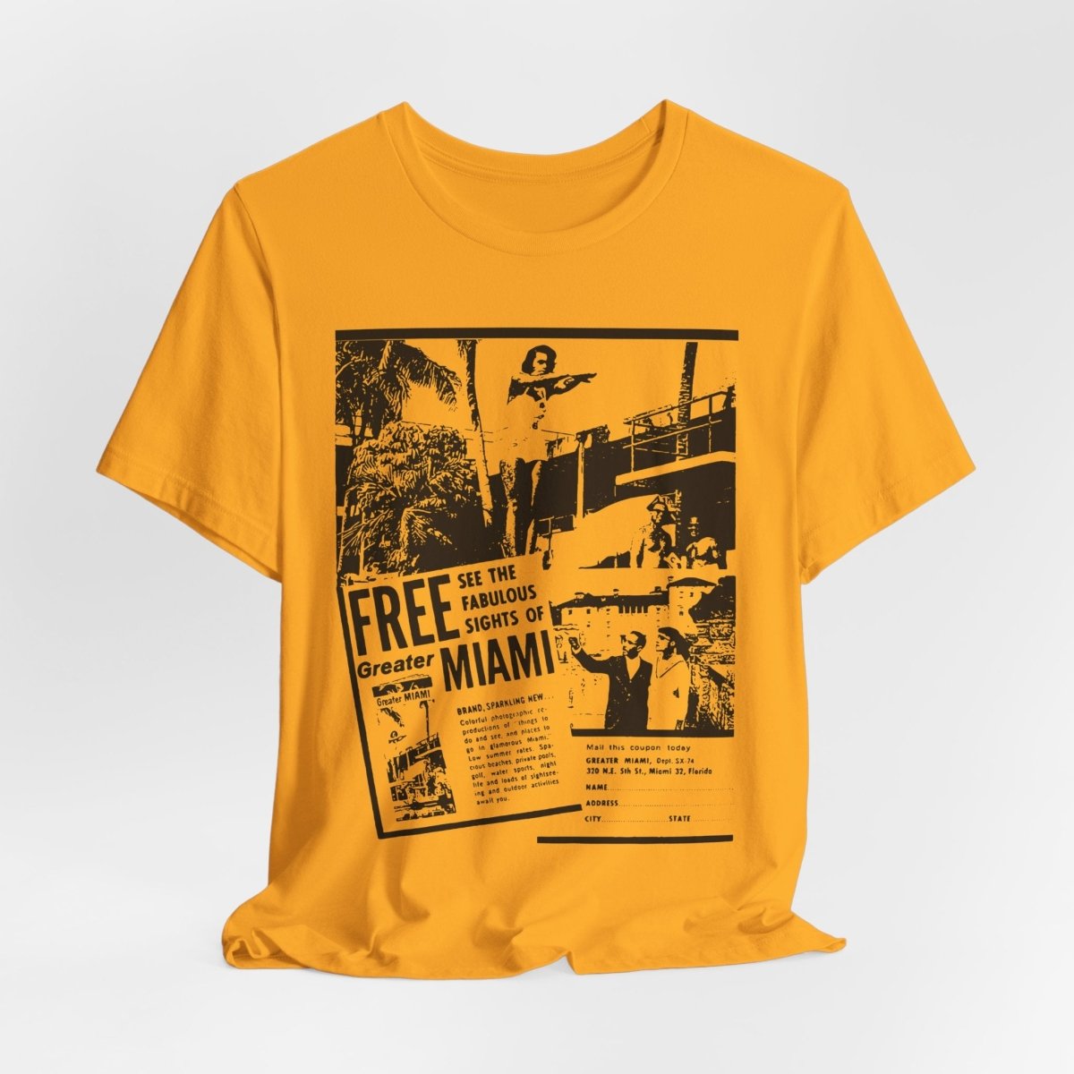 Greater Miami Tourism Shirt - Afrocentric Art by The Trini Gee