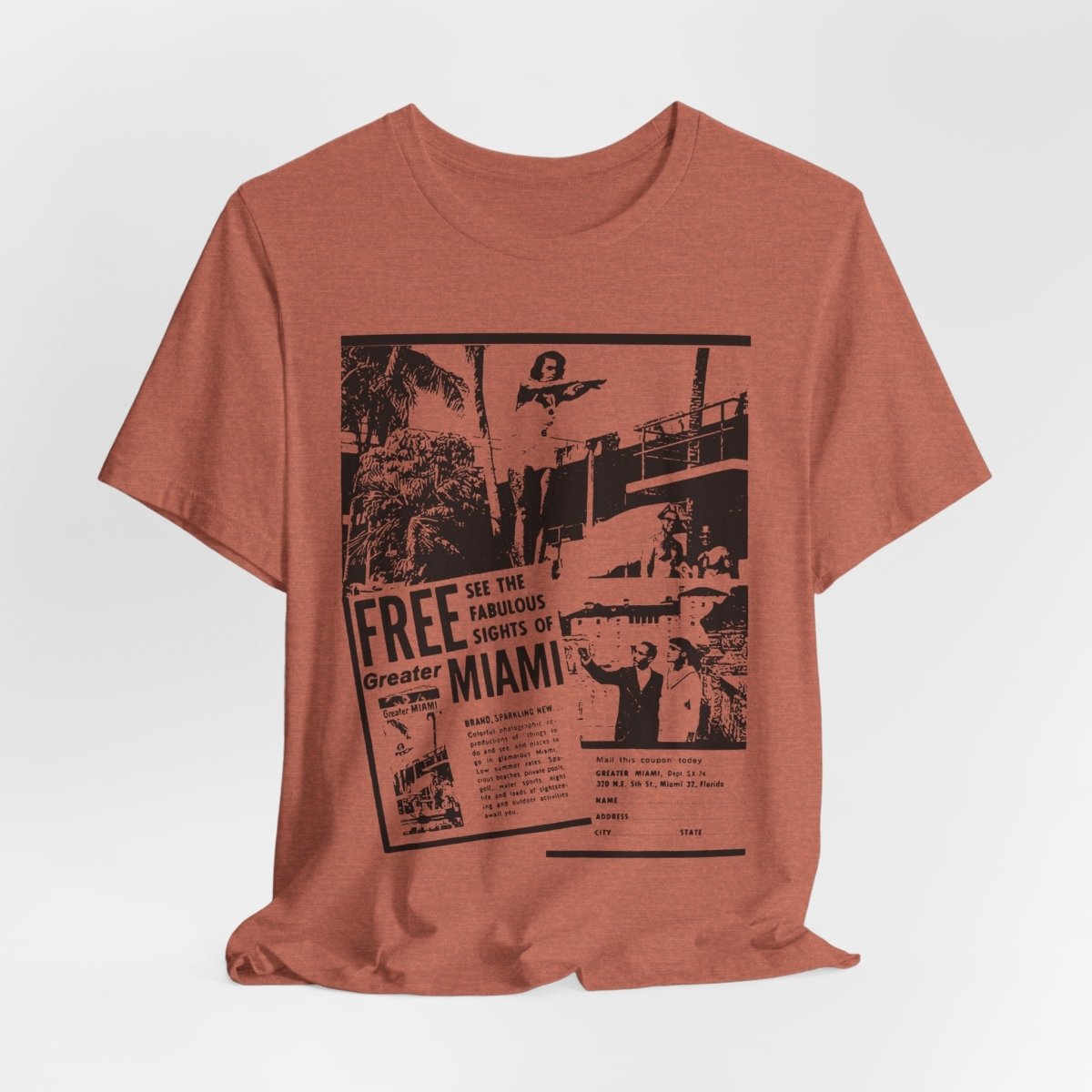 Greater Miami Tourism Shirt - Afrocentric Art by The Trini Gee