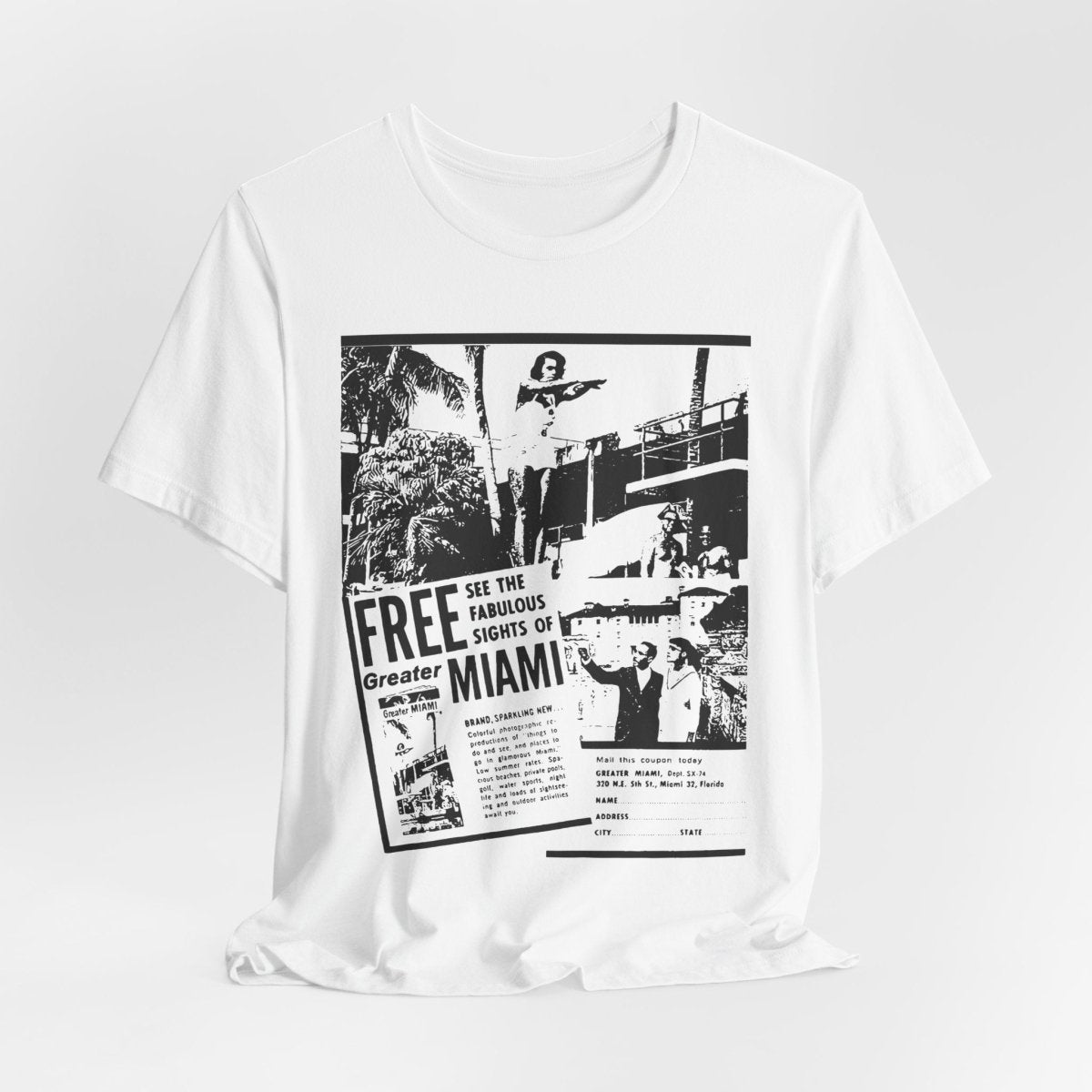 Greater Miami Tourism Shirt - Afrocentric Art by The Trini Gee