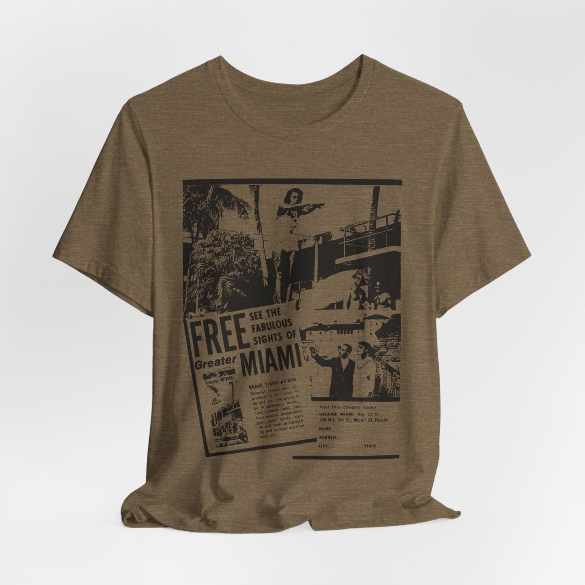 Greater Miami Tourism Shirt - Afrocentric Art by The Trini Gee