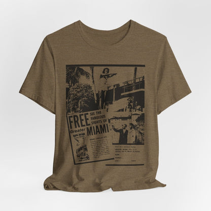 Greater Miami Tourism Shirt - Afrocentric Art by The Trini Gee