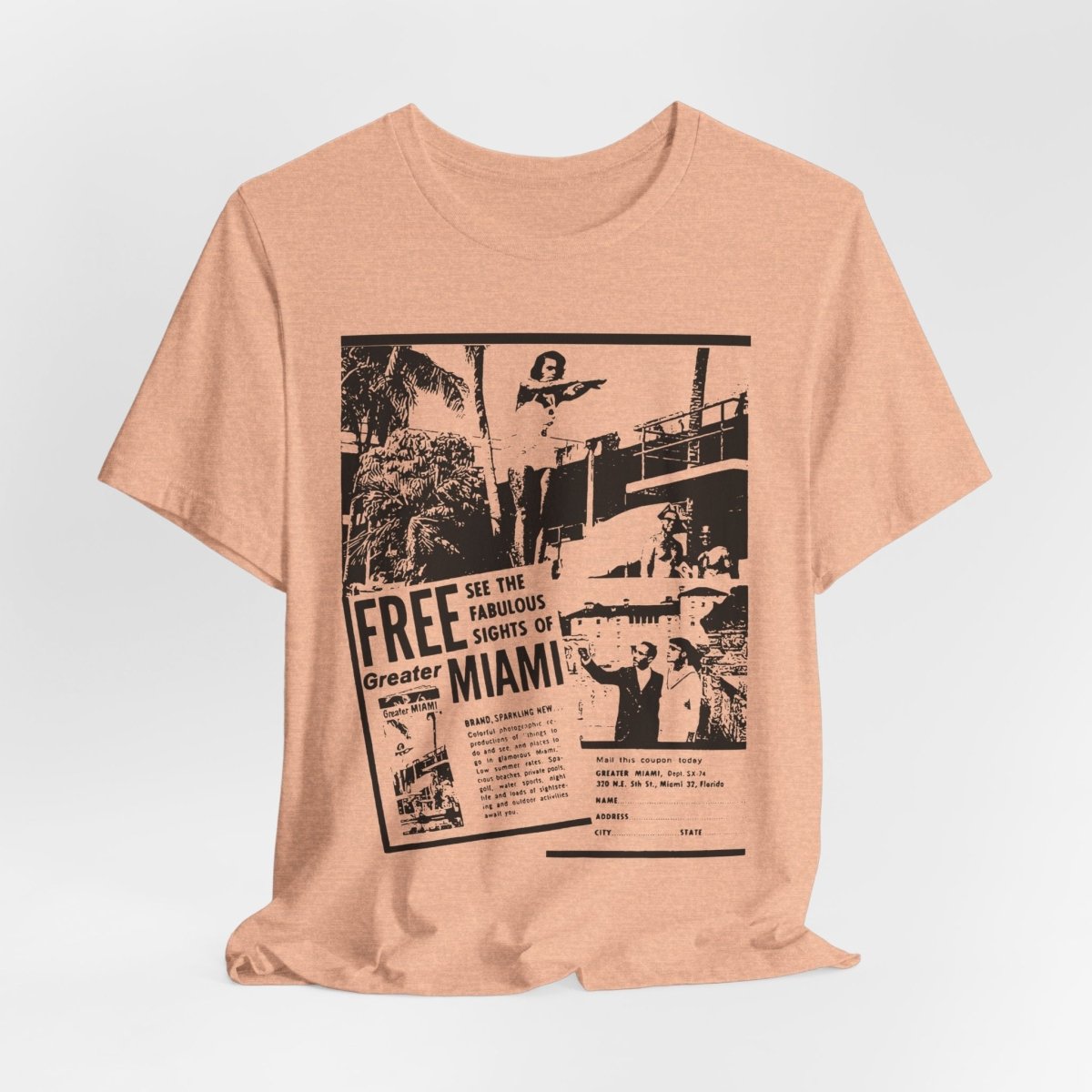 Greater Miami Tourism Shirt - Afrocentric Art by The Trini Gee