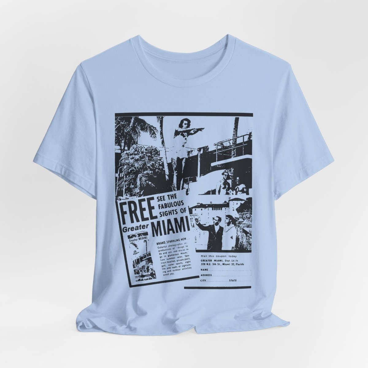 Greater Miami Tourism Shirt - Afrocentric Art by The Trini Gee