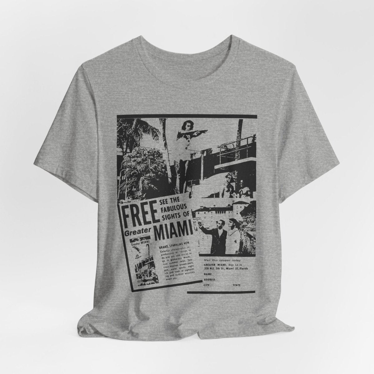 Greater Miami Tourism Shirt - Afrocentric Art by The Trini Gee