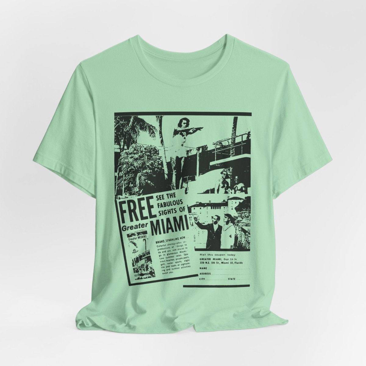 Greater Miami Tourism Shirt - Afrocentric Art by The Trini Gee