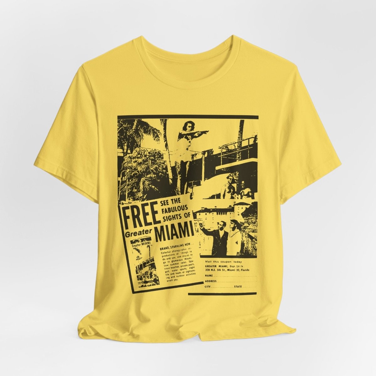 Greater Miami Tourism Shirt - Afrocentric Art by The Trini Gee