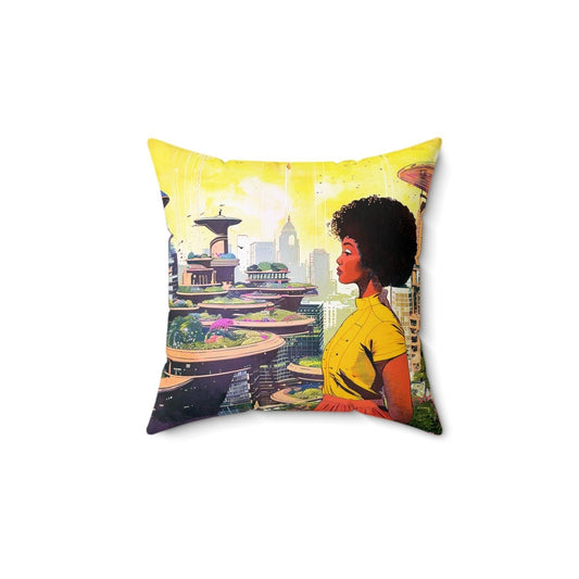 Green City Pillow - The Trini Gee