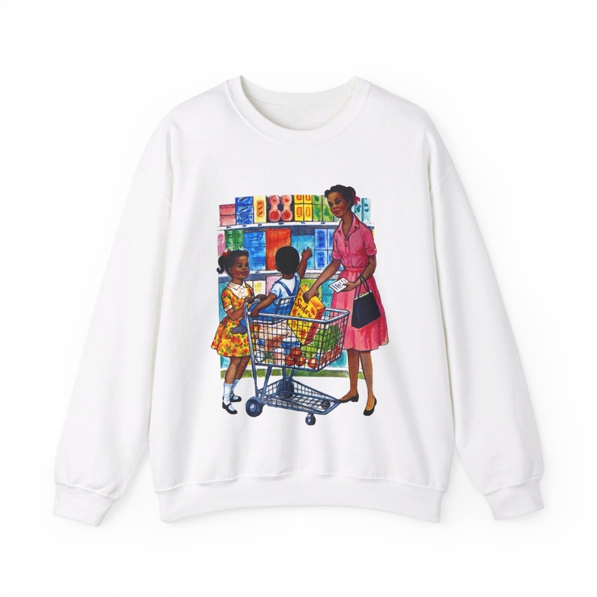 Grocery Mom Sweatshirt - The Trini Gee