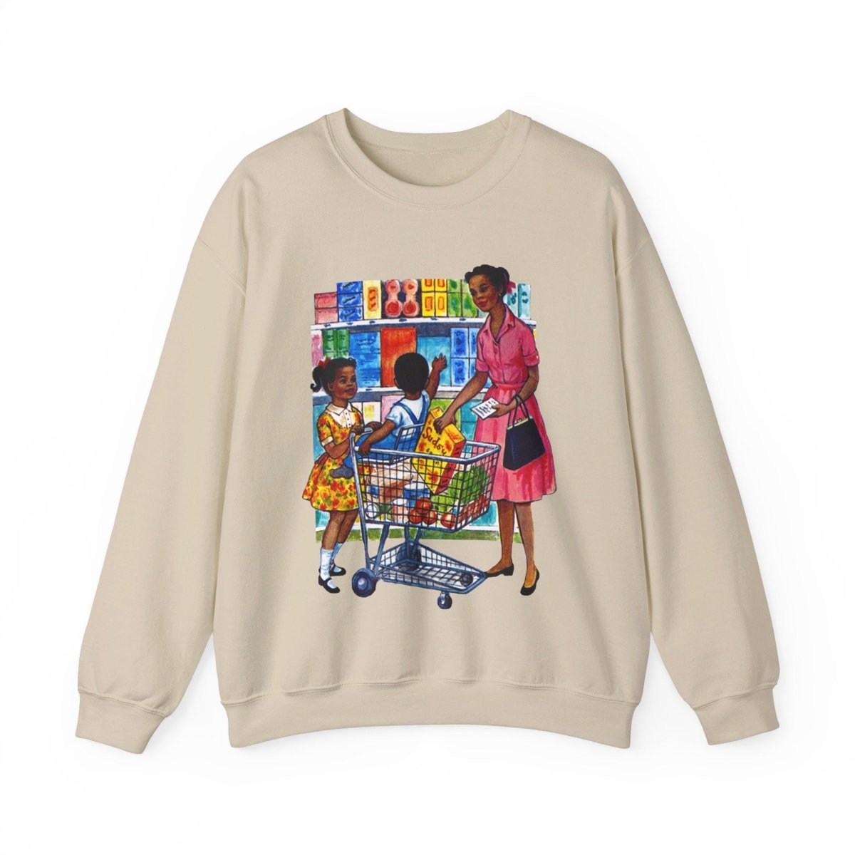 Grocery Mom Sweatshirt - The Trini Gee