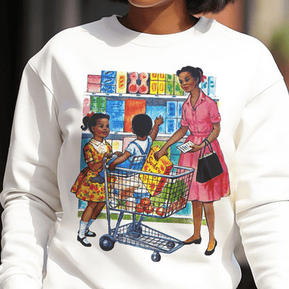 Grocery Mom Sweatshirt - The Trini Gee