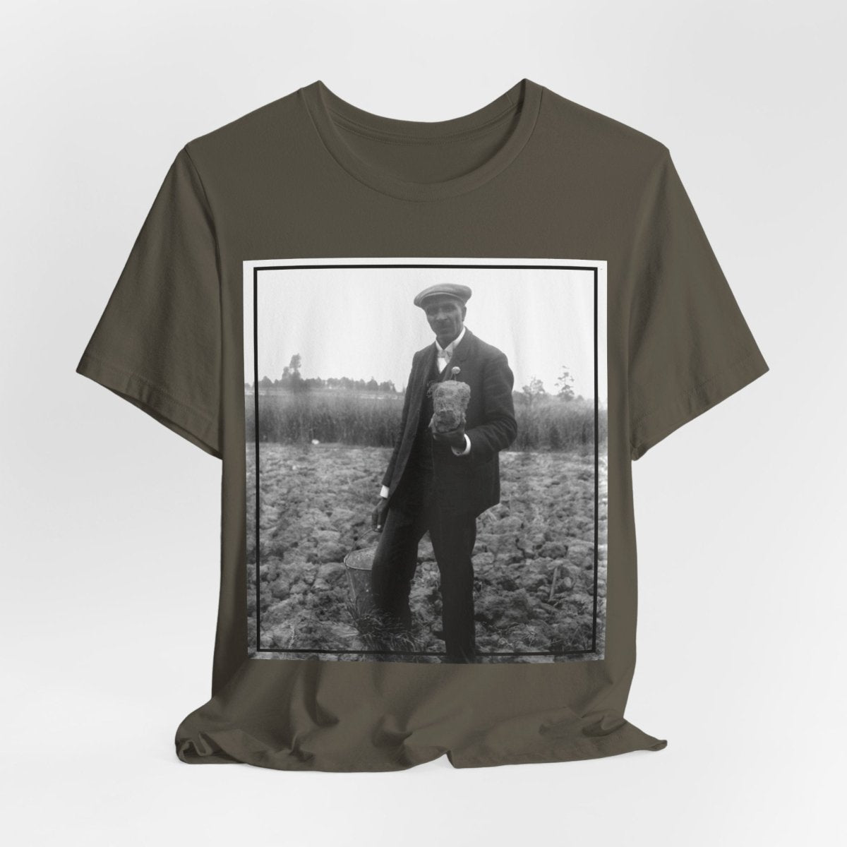 G.W. Carver Shirt - Afrocentric Art by The Trini Gee