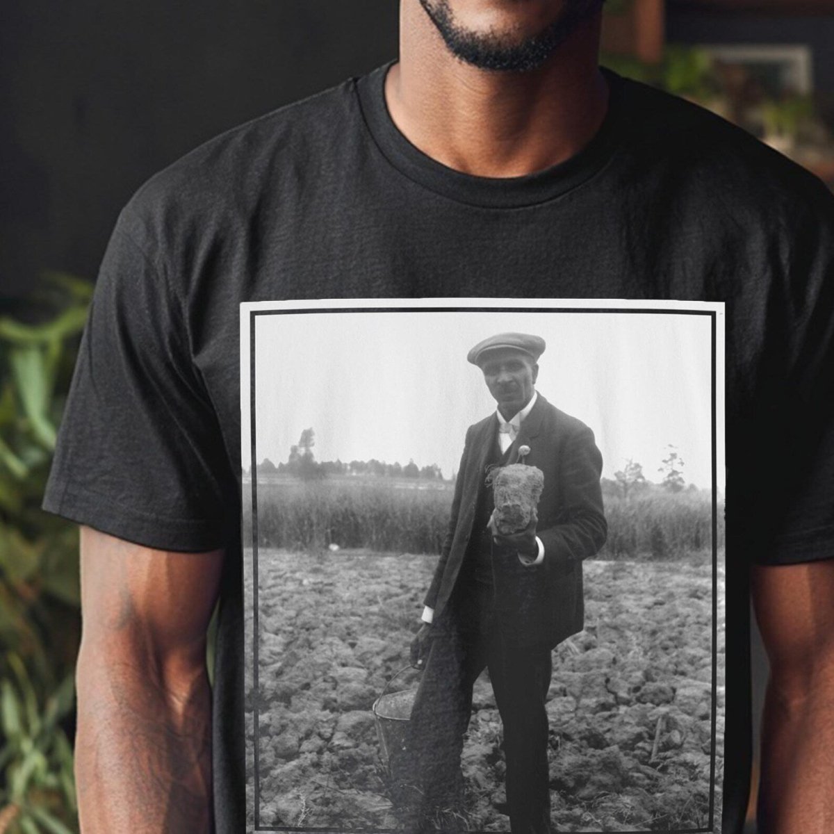 G.W. Carver Shirt - Afrocentric Art by The Trini Gee