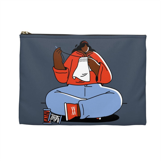 Hand Sewing Pouch - Afrocentric Art by The Trini Gee