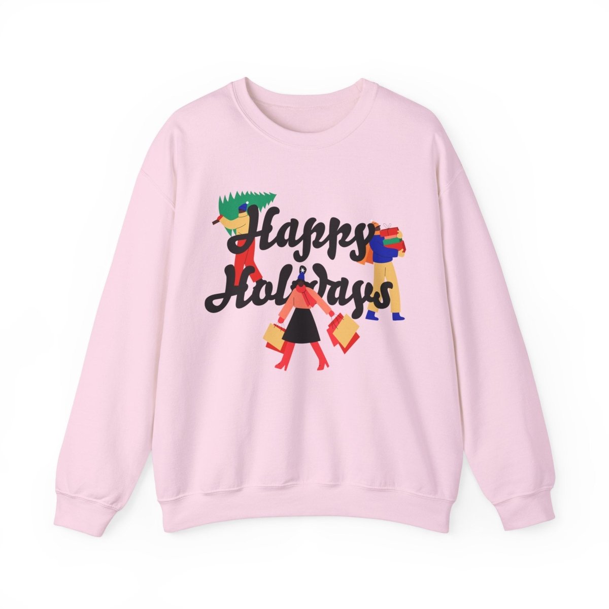 Happy Holidays Sweatshirt - The Trini Gee