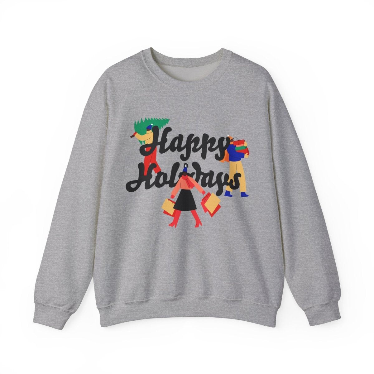 Happy Holidays Sweatshirt - The Trini Gee