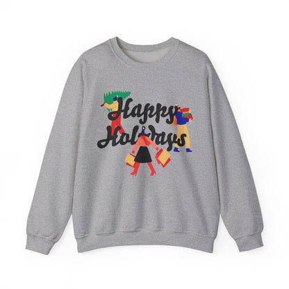 Happy Holidays Sweatshirt - The Trini Gee