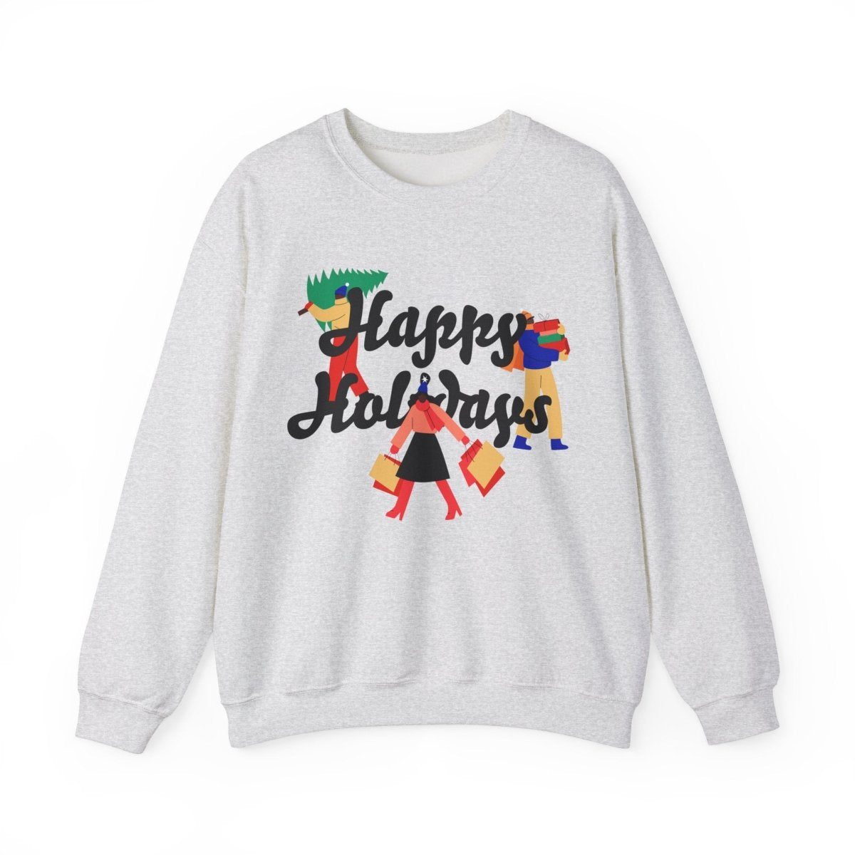 Happy Holidays Sweatshirt - The Trini Gee