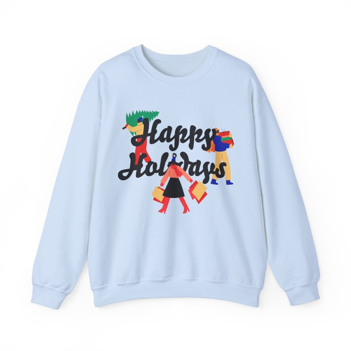 Happy Holidays Sweatshirt - The Trini Gee