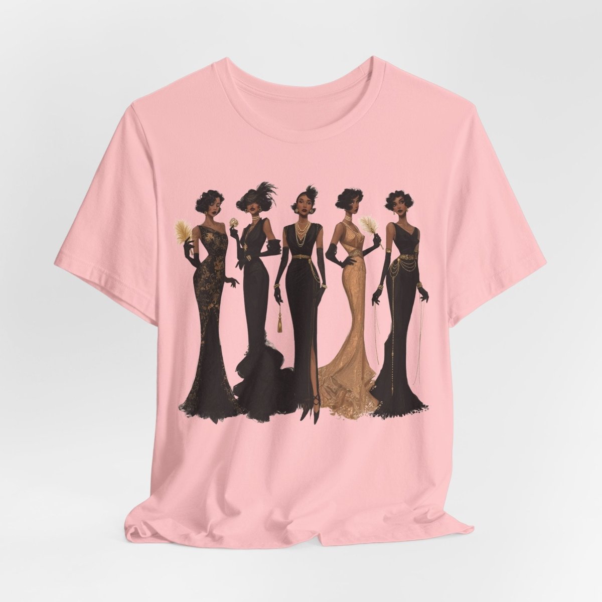 Harlem Renaissance Ladies T-Shirt - Afrocentric Art by The Trini Gee