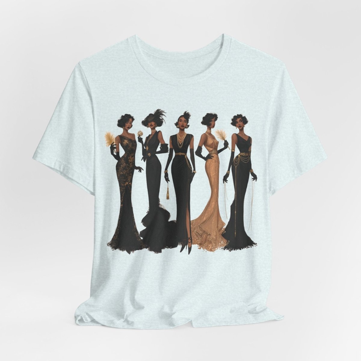 Harlem Renaissance Ladies T-Shirt - Afrocentric Art by The Trini Gee