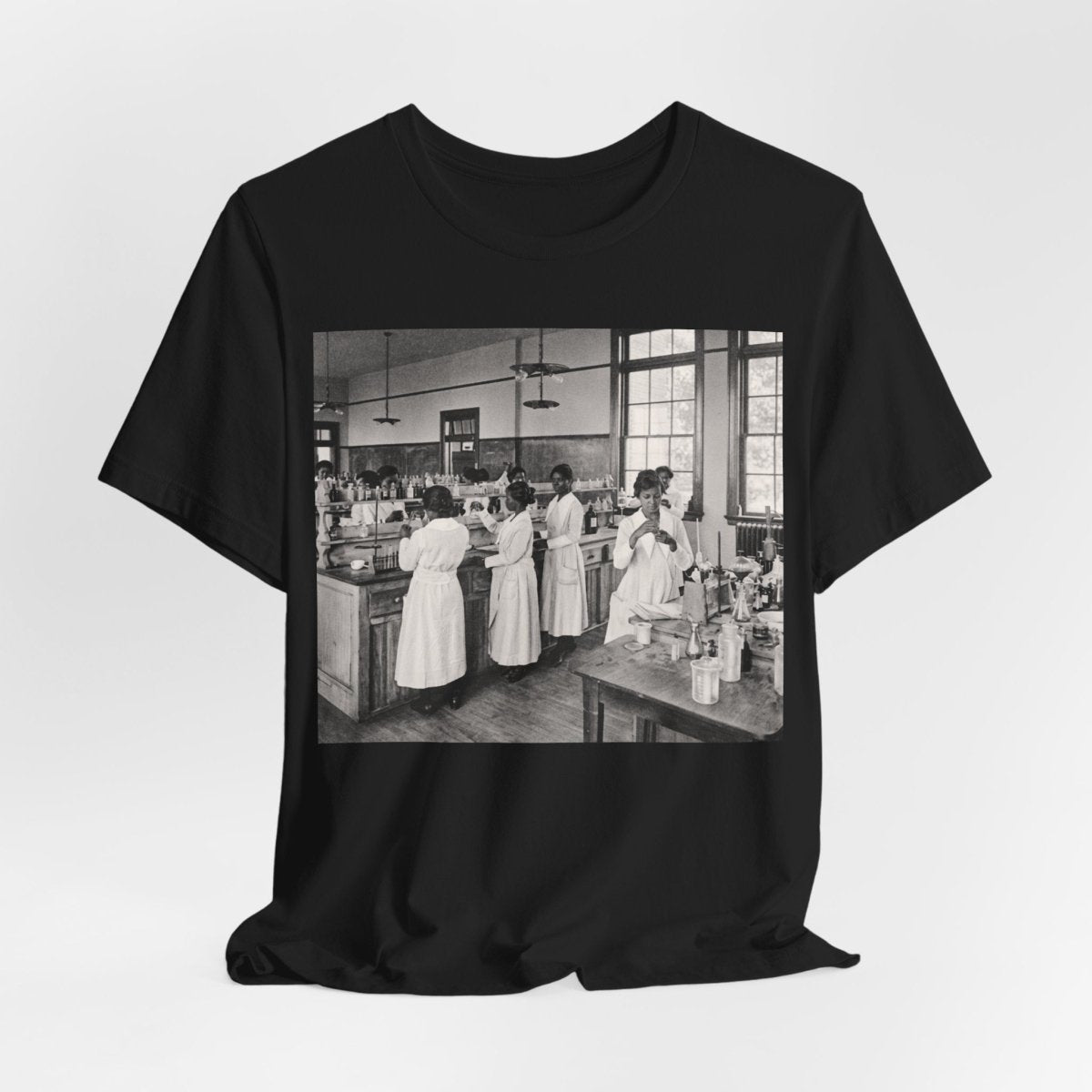 HBCU Chemistry Class T-Shirt - Afrocentric Art by The Trini Gee