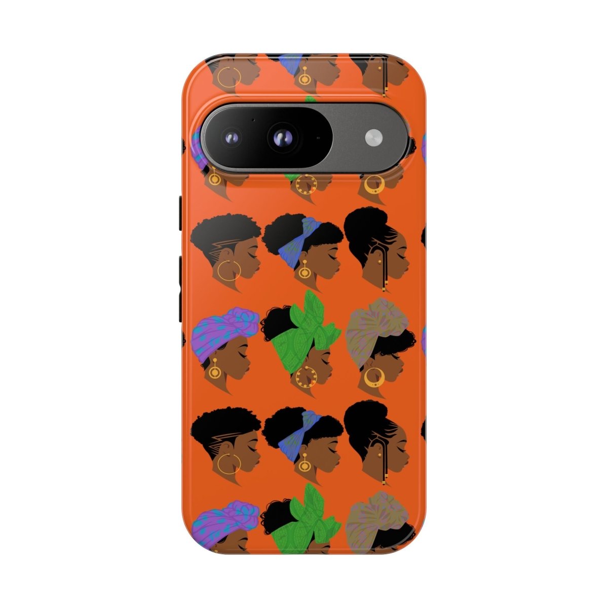 Headwraps Phone Case - Afrocentric Art by The Trini Gee