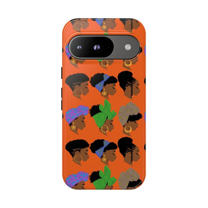 Headwraps Phone Case - Afrocentric Art by The Trini Gee