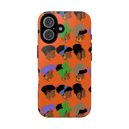 Headwraps Phone Case - Afrocentric Art by The Trini Gee