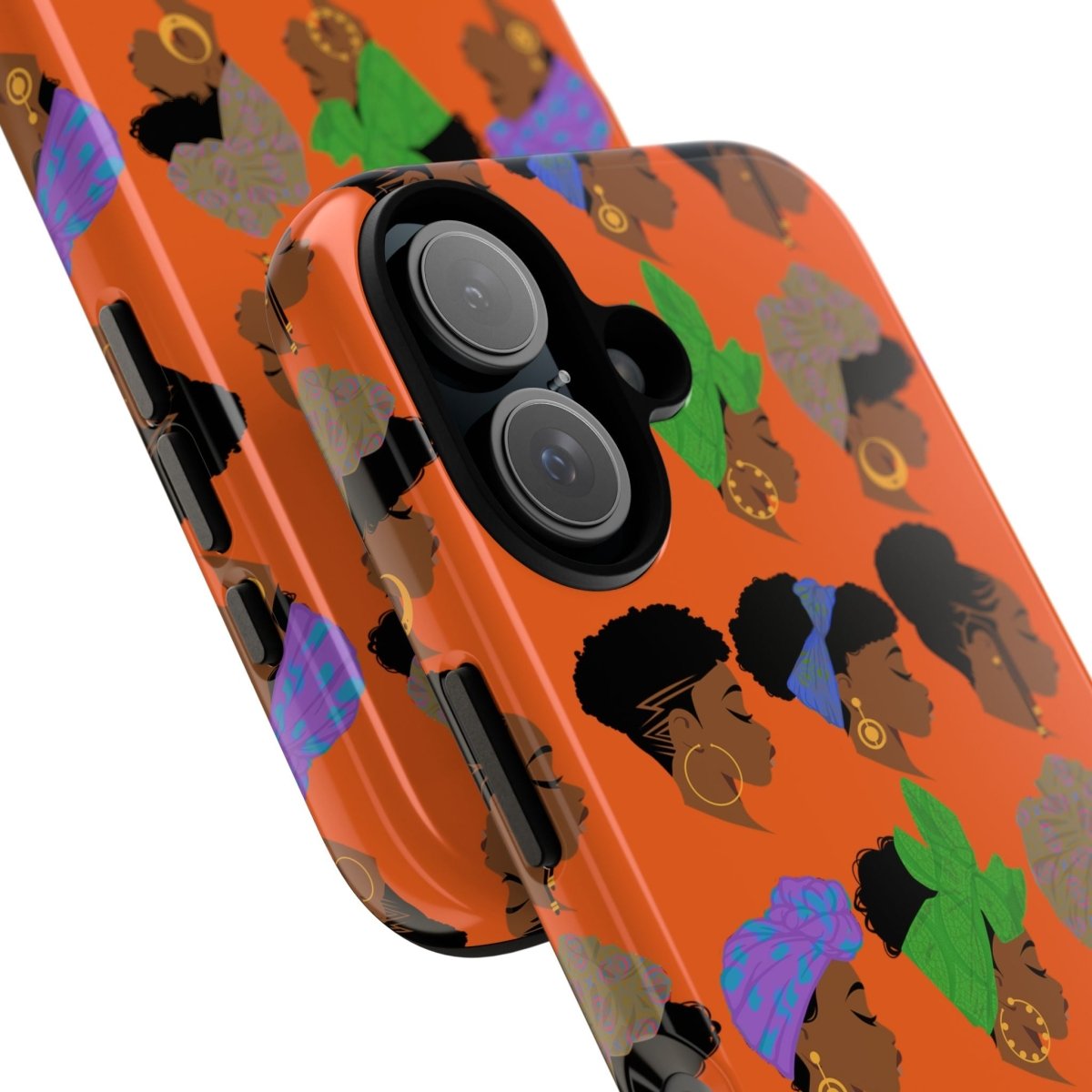 Headwraps Phone Case - Afrocentric Art by The Trini Gee