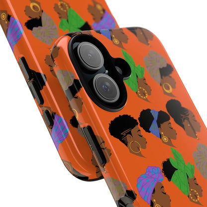 Headwraps Phone Case - Afrocentric Art by The Trini Gee