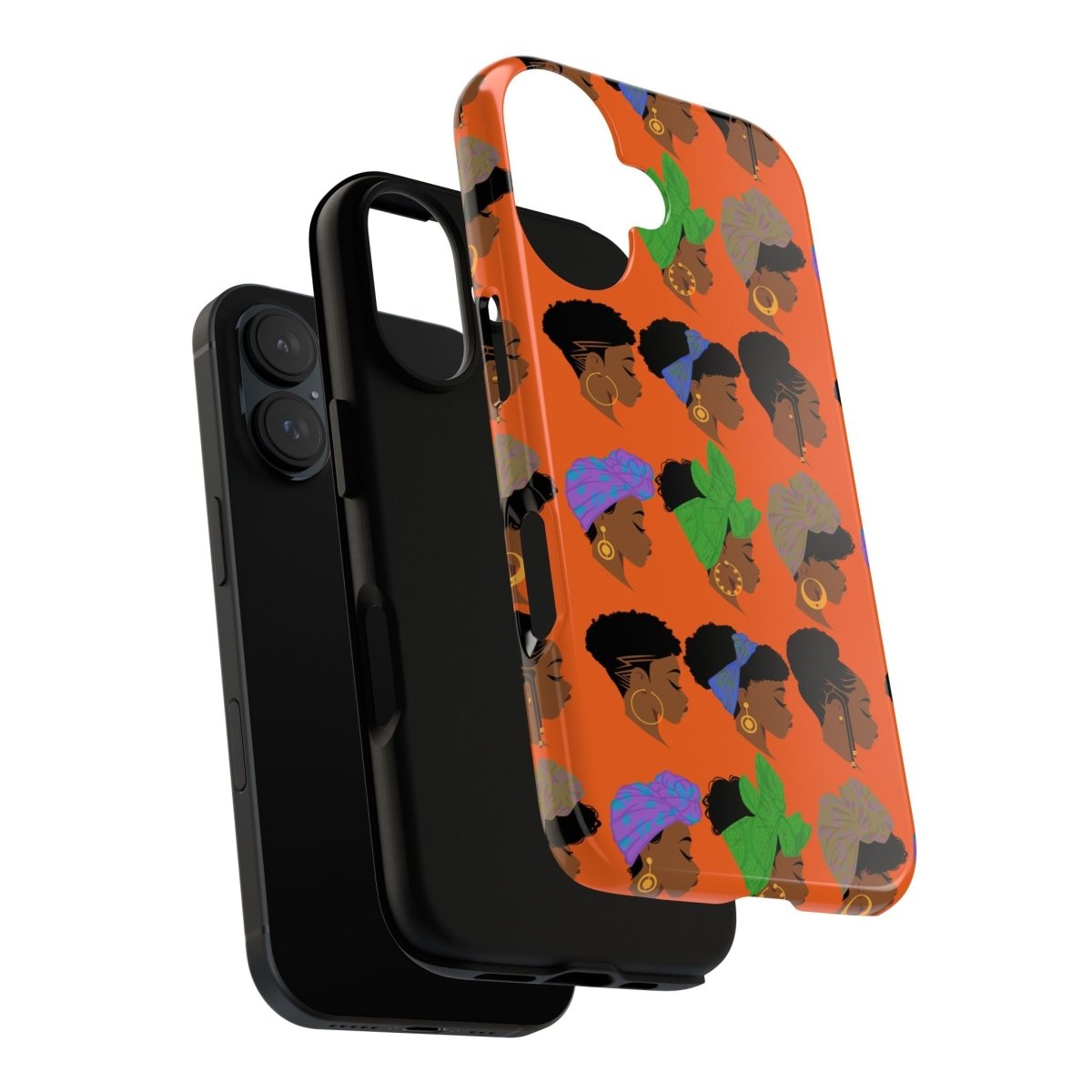 Headwraps Phone Case - Afrocentric Art by The Trini Gee