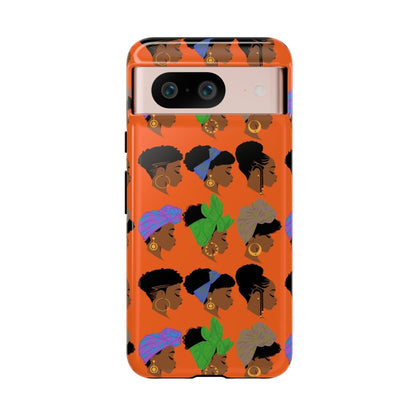 Headwraps Phone Case - Afrocentric Art by The Trini Gee