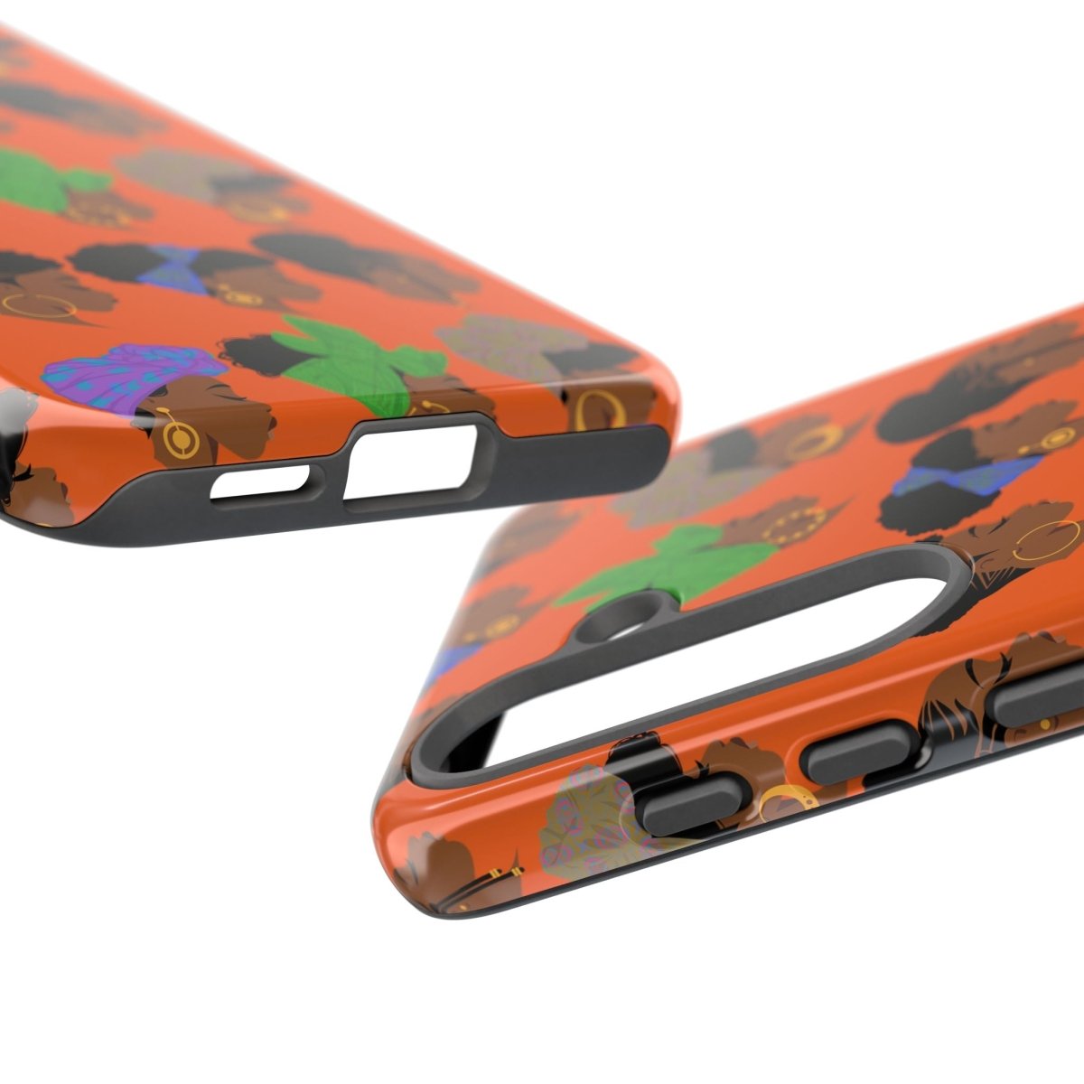Headwraps Phone Case - Afrocentric Art by The Trini Gee